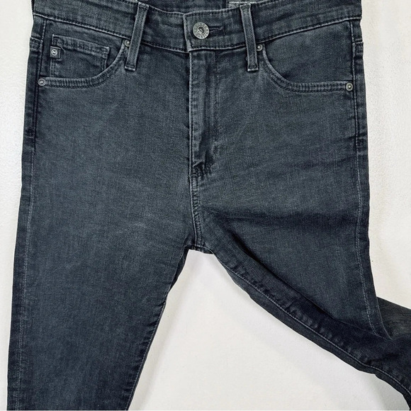 Ag ADRIANO GOLDSCHMIED Womens Size 24 The Farrah Skinny Ankle Chew Hem Jeans - Picture 7 of 14